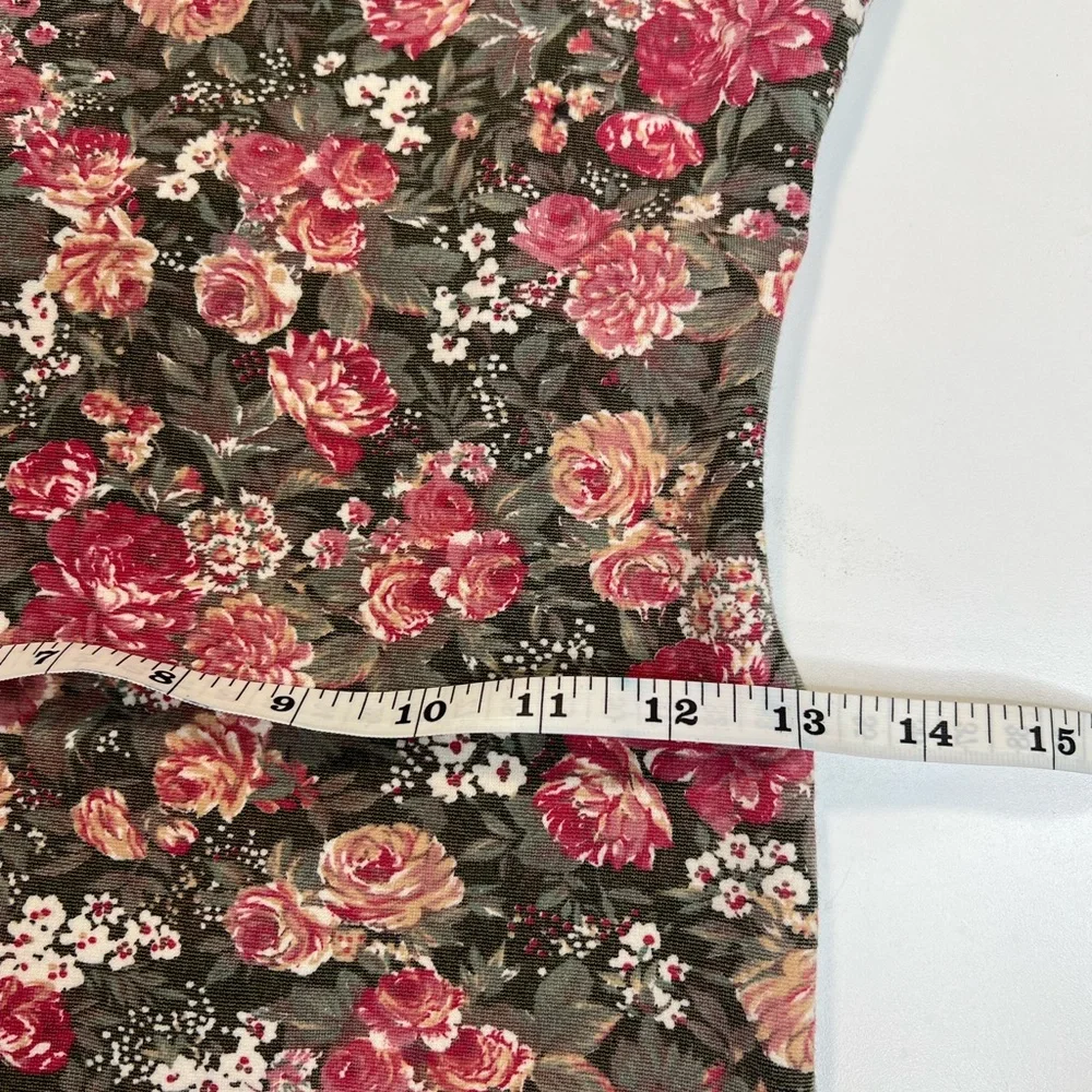 Brandy Melville John Galt Rare Floral Print Cage Back Dress - Picture 4 of 9